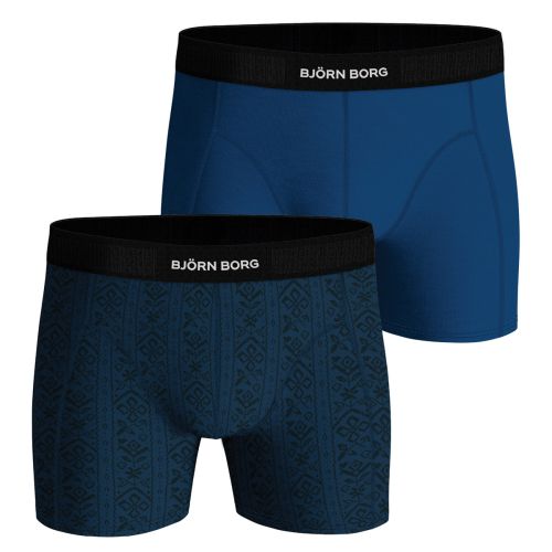 Bjorn Borg Heren Boxershorts 2Pack Premium Cotton Stretch MP001