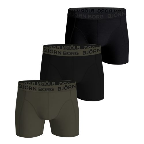 Bjorn Borg Heren Boxershorts Cotton Stretch 3pack MP007