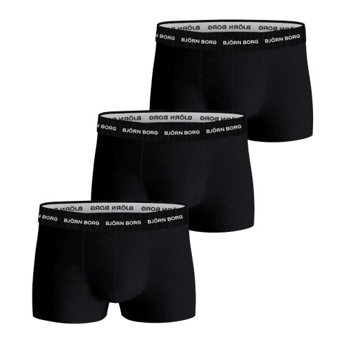 Bjorn Borg Heren Trunk Shorts 3Pack Cotton Stretch MP001