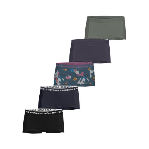 Bjorn Borg Meisjes Mini Shorts Cotton Stretch 5pack MP001