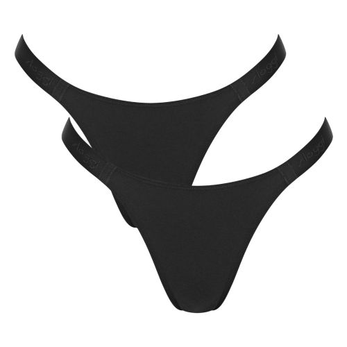 Sloggi Dames GO Casual Tiny Tanga Zwart 2pack