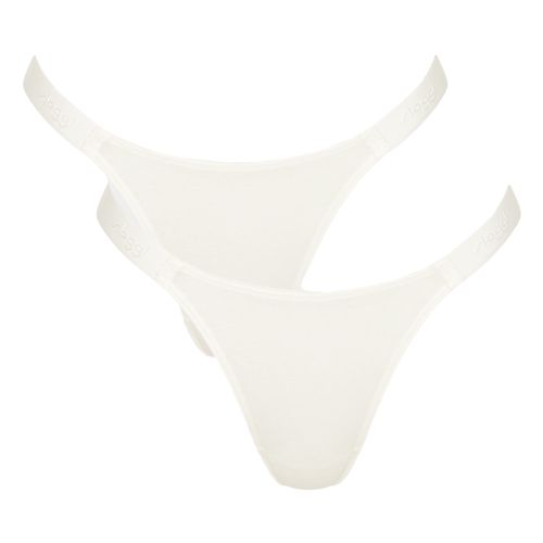 Sloggi Dames GO Casual Tiny Tanga Ivoor 2pack