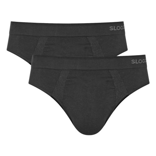 Sloggi Men GO Smooth Brief 2Pack Zwart