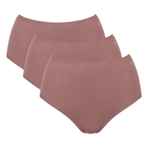 Sloggi GO Daily Cotton Highwaist 3Pack Cacao