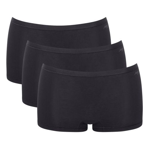 Sloggi GO Daily Cotton Short 3Pack Zwart