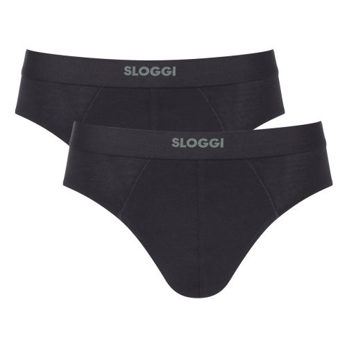 Sloggi Men Ever Ease Brief 2Pack Zwart