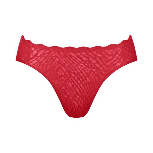 Sloggi Zero Feel Bliss Festive High leg Shanghai Red