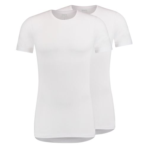 MWTS Heren T-shirt ronde hals Prominent 2-Pack