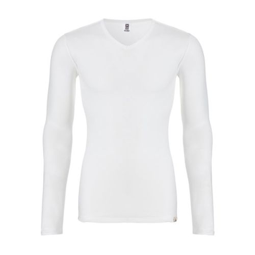 Ten Cate Heren Thermo V-Shirt Longsleeve Sneeuw Wit