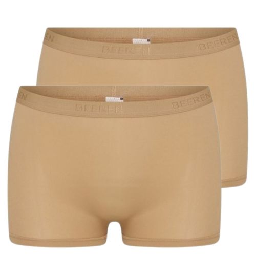 Beeren Dames boxershort Young 2Pack Beige