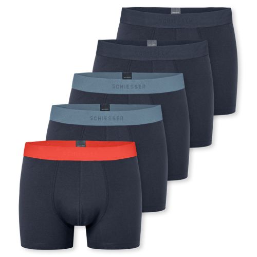 Schiesser Boxershort 95/5 Organic Cotton 5Pack 901