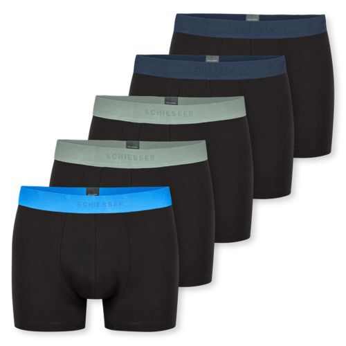 Schiesser Boxershort 95/5 Organic Cotton 5Pack 908