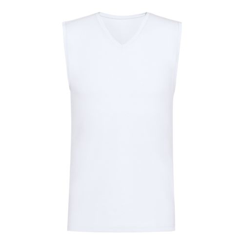 MEY Heren Tanktop Muskel Shirt Comfort Cotton Wit 2110000