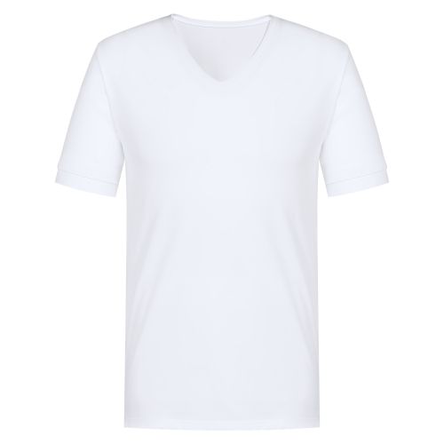 MEY Heren T-shirt Comfort Cotton Wit 2110001