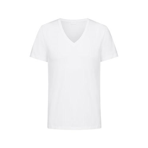 MEY Heren T-shirt V-hals MEY 10 out of 10 Wit 001