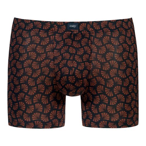 MEY Heren Trunk Shorty Silhouettes Pattern Zwart 2120035