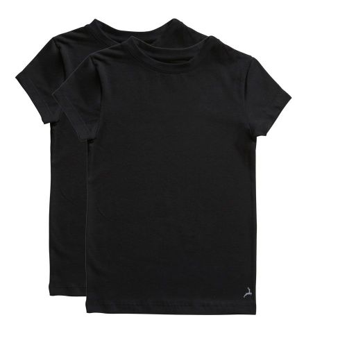 Ten Cate Jongens T-shirt 2Pack Black 2-10Y Boys