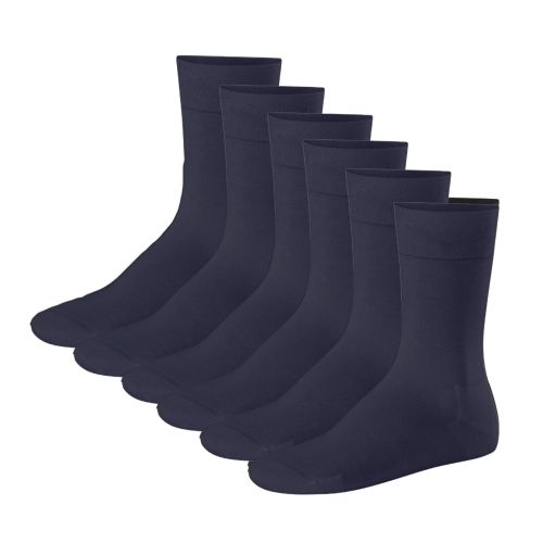 Gino Santi Relax Cotton Sokken Navy 3+3 6pack