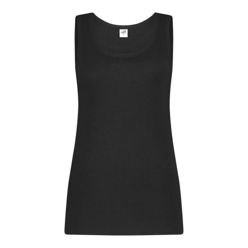 Ten Cate Dames Thermo Rib Singlet Zwart
