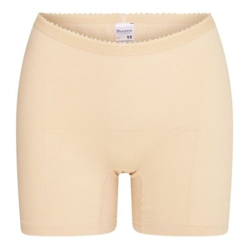 Beeren Dames boxershort Softly met lange pijp 2Pack Beige