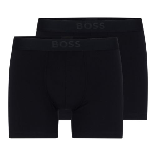 Hugo Boss Heren Boxershorts 2Pack Ultrasoft Zwart