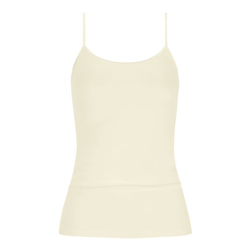 MEY Dames Emotion Top Spaghetti Hemd Champagne 55201