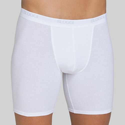 Sloggi Men Basic Long Boxershort Wit