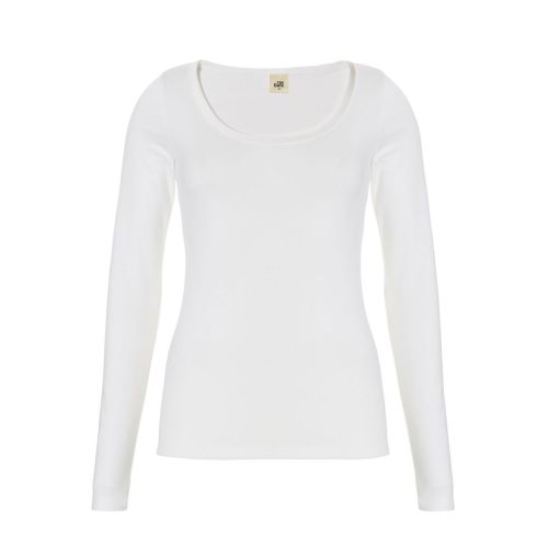 Ten Cate Dames Thermo T-Shirt Longsleeve Wit