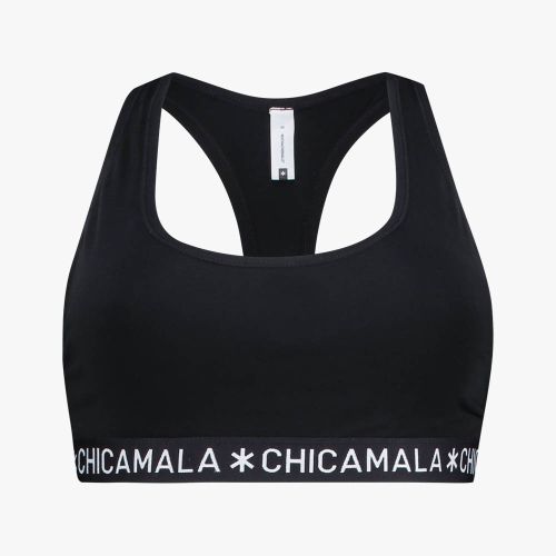 MuchachoMalo BASIC Racerback Top Zwart Dames Ondergoed
