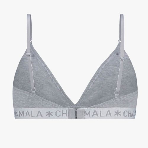 MuchachoMalo BASIC Triangle Top Grijs Dames Ondergoed