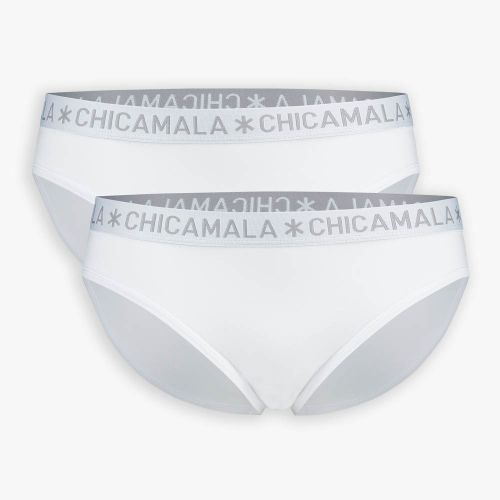 MuchachoMalo BASIC Brief Slip Wit 2Pack Dames Ondergoed