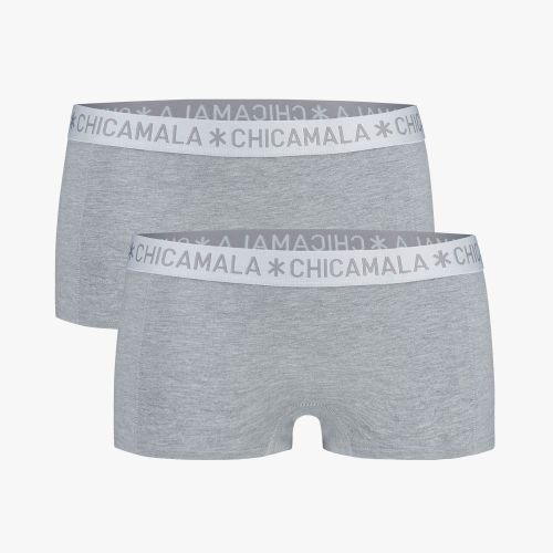 MuchachoMalo BASIC Short Grijs 2Pack Dames Ondergoed