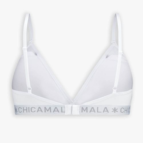 MuchachoMalo BASIC Triangle Top Wit Dames Ondergoed