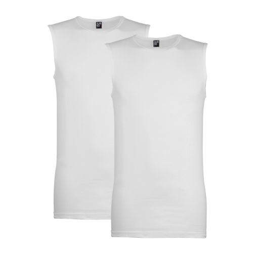 Alan Red Sleeveless Shirt Montana 2Pack Wit