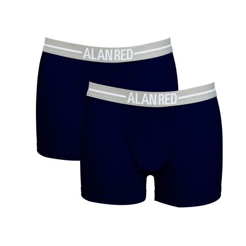 Alan Red Boxershort Lasting 2 Pack Navy