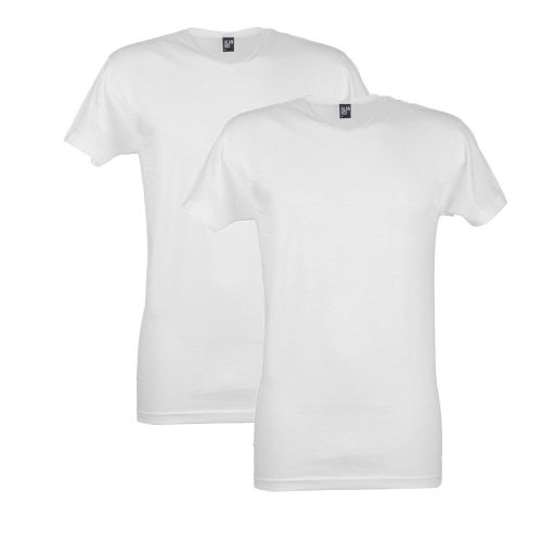 Alan Red T-Shirt Vermont 2Pack Wit