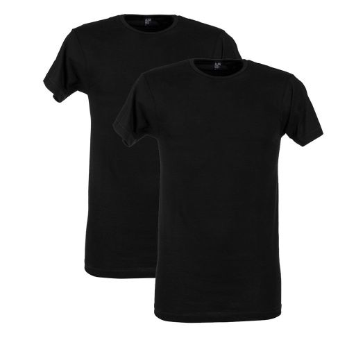 Alan Red T-Shirt Derby 2Pack Zwart