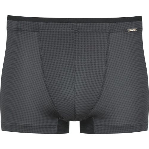 MEY Heren Houndstooth Micro Shorty Boxer Zwart 62221