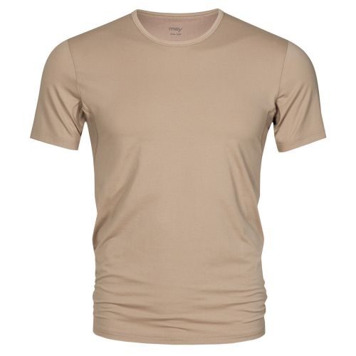 MEY Heren T-Shirt Crew Neck Nude Dry Cotton Het Eronderhemd Business Shirt 46082