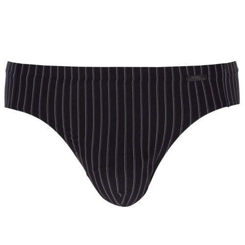 MEY Heren Cambridge Poly Slip Jazz-Pants Highleg Brief Zwart 62319