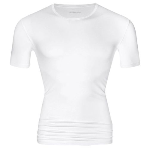 MEY Heren T-Shirt Crew Neck Wit Dry Cotton 46002