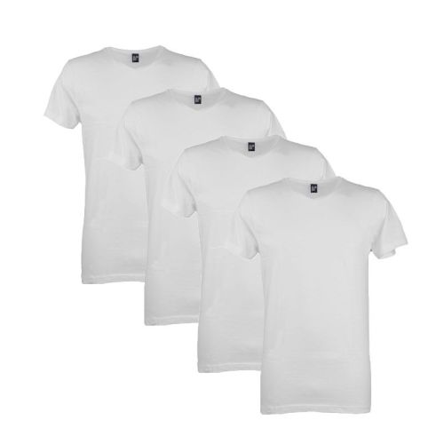 Alan Red V-Shirt West Virginia 4Pack Wit