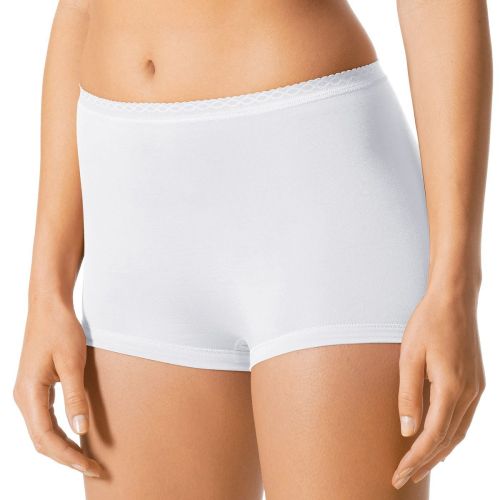 MEY Dames MEY Lights Panty Short Kant Wit 89206