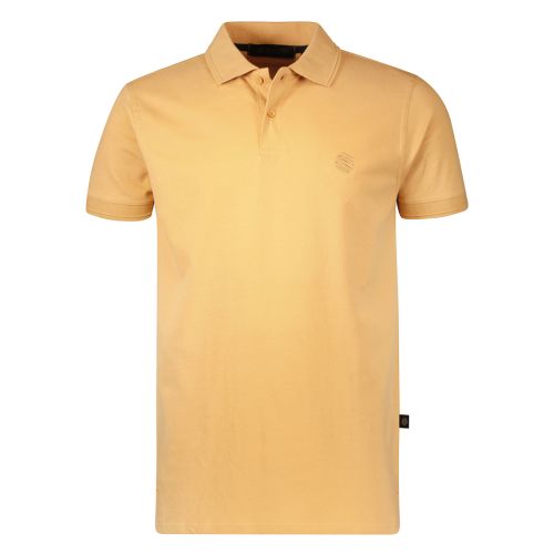 Gino Santi Heren Polo Pique Camel