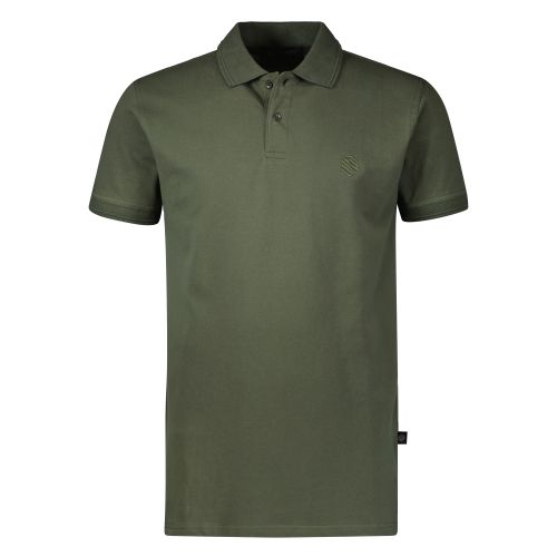 Gino Santi Heren Polo Pique Forest Green