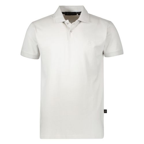 Gino Santi Heren Polo Pique Light Grey