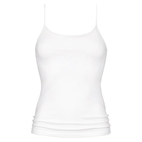 MEY Dames Emotion Top Spaghetti Hemd Wit 55201