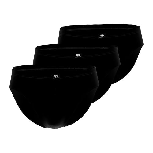 CeCeBa Heren Slips Daytona 3pack Zwart