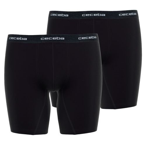 CeCeBa Heren Cyclist Short New Classic 2pack Zwart