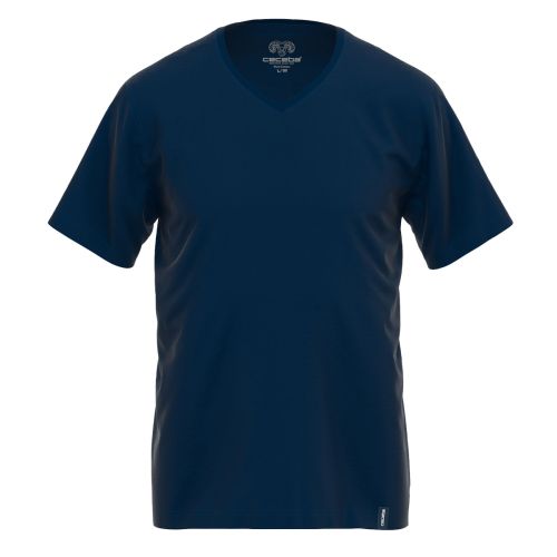 CECEBA Heren T-shirt Korte Mouw Sapporo Zwart